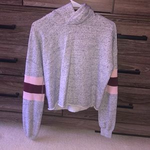 Abercrombie & Fitch hoodie crop top